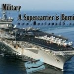 Military - A Supercarrier is Burning